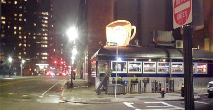 Diner in Boston. | Foto: Oliver Straub.