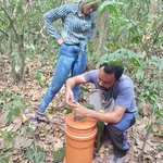 Measuring greenhouse gas emissions in the field in Ghana
