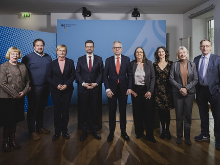 Gruppenfoto Mit dem Justizminister Buschmann