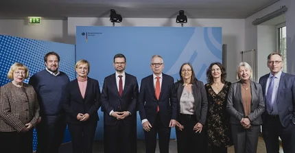 Gruppenfoto Mit dem Justizminister Buschmann