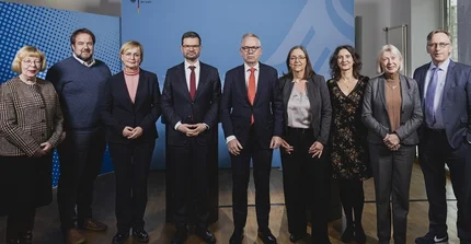 Gruppenfoto Mit dem Justizminister Buschmann
