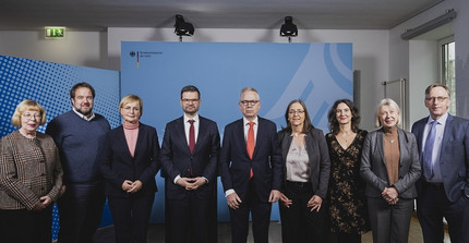 Gruppenfoto Mit dem Justizminister Buschmann