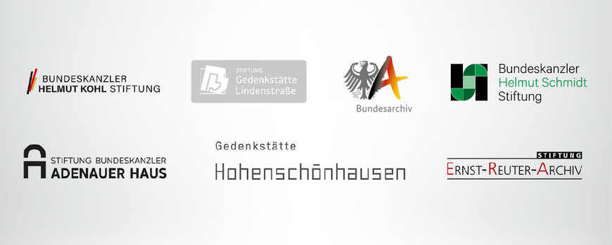 Partnerschaften Logos für Zeitgeschichte