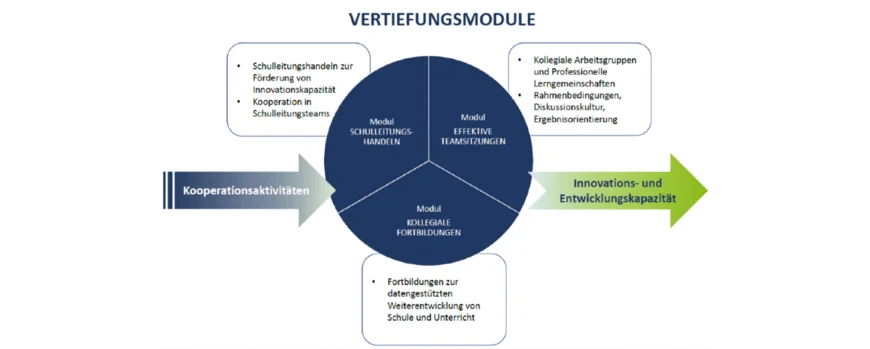Vertiefungsmodule des Projekts CoMMIT