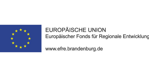 Neues Forschungsgebäude am Campus Golm wird mit Mitteln des Europäischen Fonds für regionale Entwicklung (EFRE) und des Landes Brandenburg gefördert.