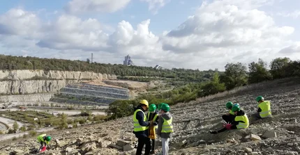 Geological guided tour, search for fossiles, Museumspark-Ruedersdorf