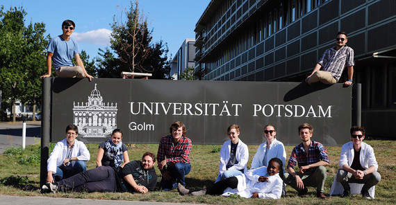 Das Potsdamer iGEM-Team 2019. | Foto: Robin Michael.