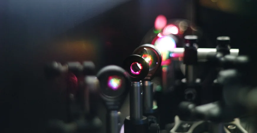 White light generation in our transient absorption setup