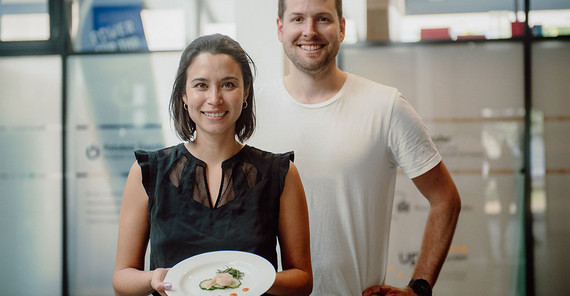 Marilena Schmich (l.) und Anton Pluschk (r.)