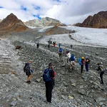 Hike to the Vernagt Glacier.
