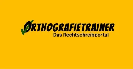 Schriftzug "Orthografietrainer.net"