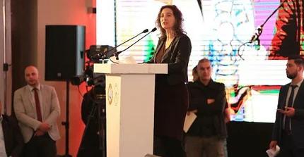 Sabine Kuhlmann in Palästina