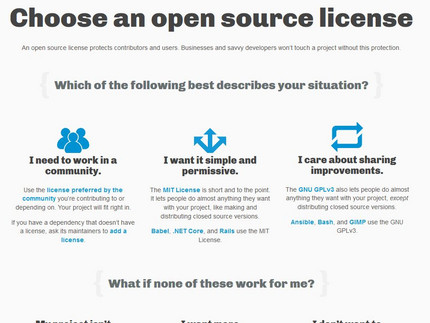 Beispielbild Open Source License