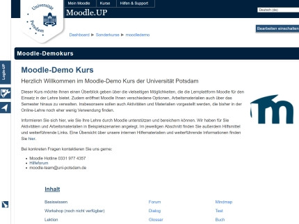 Bildungsforum Potsdam Innanansicht