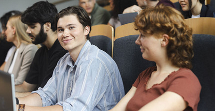 Studierende im Hörsaal