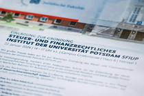 Foto des Einladungsflyers