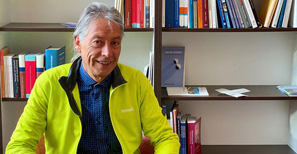 Prof. Dr. Ottmar Ette im Gespräch.