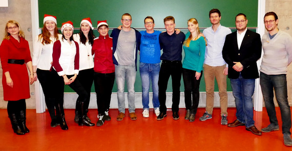 Personen auf dem Strafrechtsbowl 2016