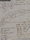Faksimile einer Schrift Alexander von Humboldts