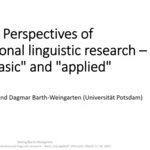Screenshot: Selting/Barth-Weingarten