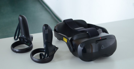 VR-Brille mit Controller