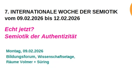 7. Internationale Woche Semiotik Uni Potsdam