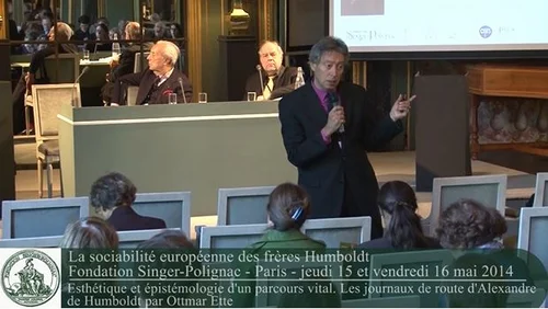 Foto Vortrag "Esthétique et épistémologie d'un parcours vital."