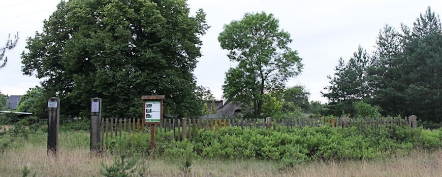 Jüdischer Friedhof in Zasieki als eingefriedeter Gedenkort