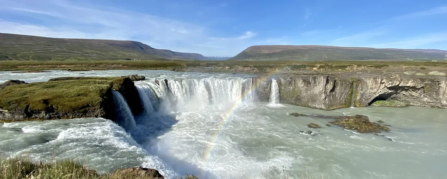Wasserfall in Island
