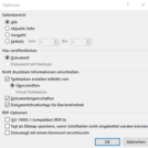 Word Speichern unter - Optionen