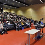 Erstsemesterbegrüßung Wintersemester 2015/2015 durch den Dekan Prof. Dr. Götz Schulze