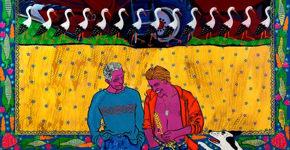 Die Kunst entdeckt das Landleben: Janna Kapustnikova: Polesien, 2012.