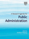 Research Agenda Public Administration