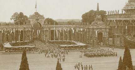 Founding Festival for the Infantry Training Battalion in 1914