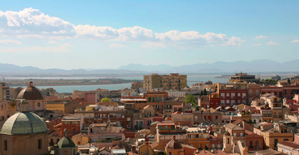 Rooftops of Cagliari