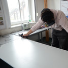 Maße nehmen für die VR-Anwendung Teach-R