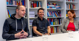 Prof. Maja Apelt und her team. | Photo: Tobias Hopfgarten