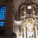Interior view of the Dresden Frauenkirche