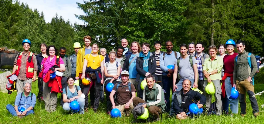 Group photo of the participants at the field trip