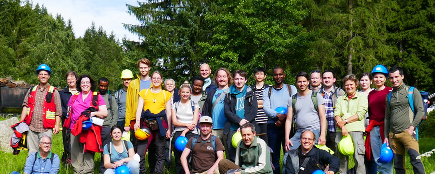 Group photo of the participants at the field trip