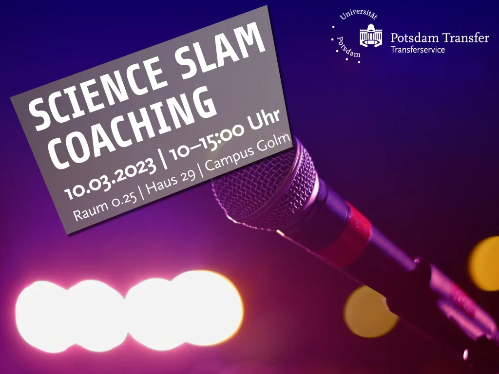 Science Slam Coaching