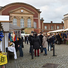 Weihnachtsmarkt im Innenhof am Campus Neues Palais