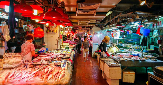 Der „Red Market“ in Hongkong. Foto: Kaya Neutzer.