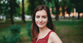 Computerlinguistik-Studentin Olha Zolotarenko | Foto: Oleg Gritsenko