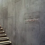 The projection room at HKW where Anaïs's work was shown. 
