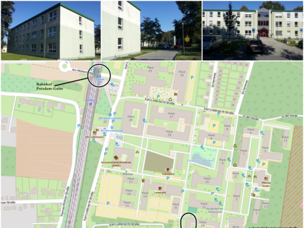 Anfahrt zum Lehrstuhl für Sozialwissenschaftliche Bildungsforschung