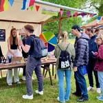 Stand des Zessko auf dem Campus Festival