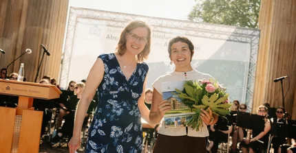 Studentin Nadia Maestro erhält den DAAD-Preis für internationale Studierende 2026.