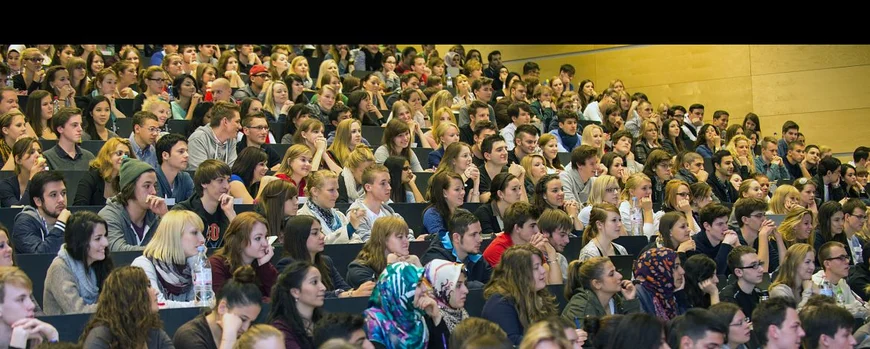 Students in the lecture hall