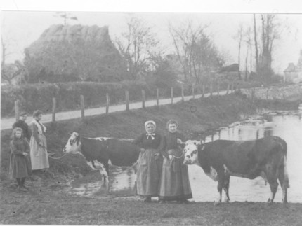 Grandparents of participant at lake